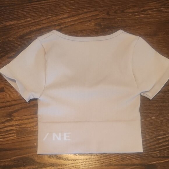 Cream Ribbed Bodysuit - Picture 2 of 2